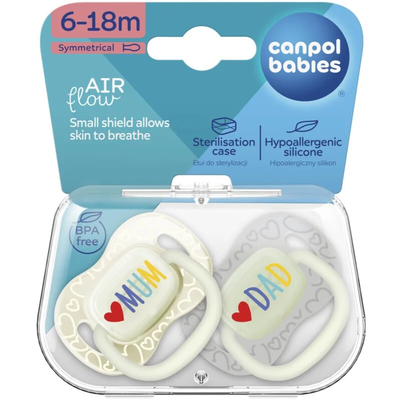 Canpol babies MUM&DAD cumi 6-18 m 2 db