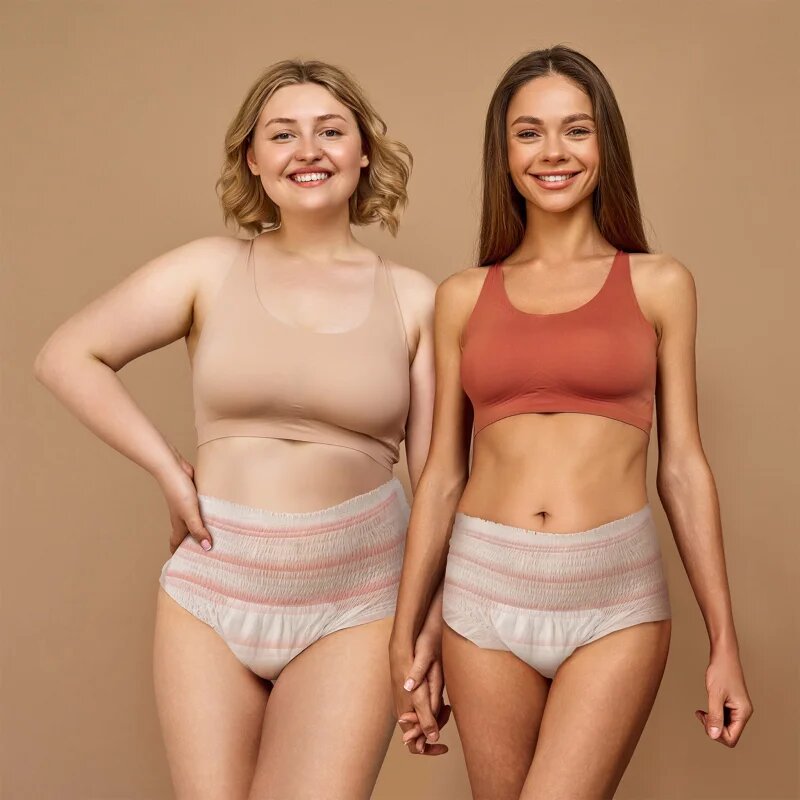Canpol babies Pants With Postpartum Pad szülés utáni alsóneműk eldobható 2 az 1-ben S/M 5 db