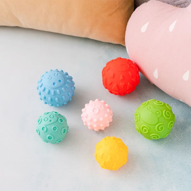 Canpol babies Sensory balls puha szenzoros labdák 6 db