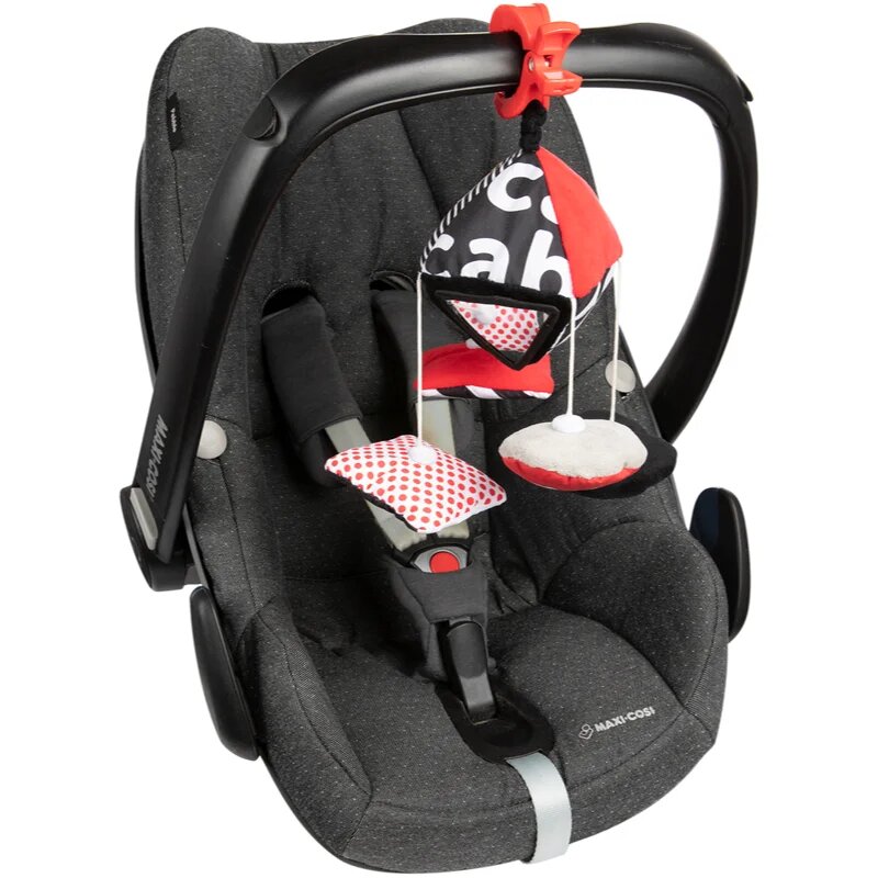 Canpol babies Sensory kontrasztos függőjáték csattal 0m+ 1 db