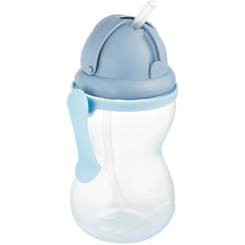 Canpol babies Sport Cup sportkulacs szívószállal Blue 12m+ 1 db