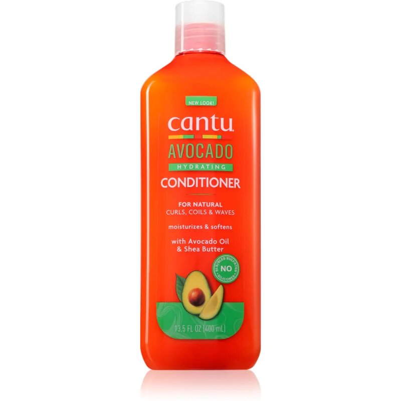 CANTU Avocado Conditioner mélyhidratáló balzsam a hullámos és göndör hajra 400 ml