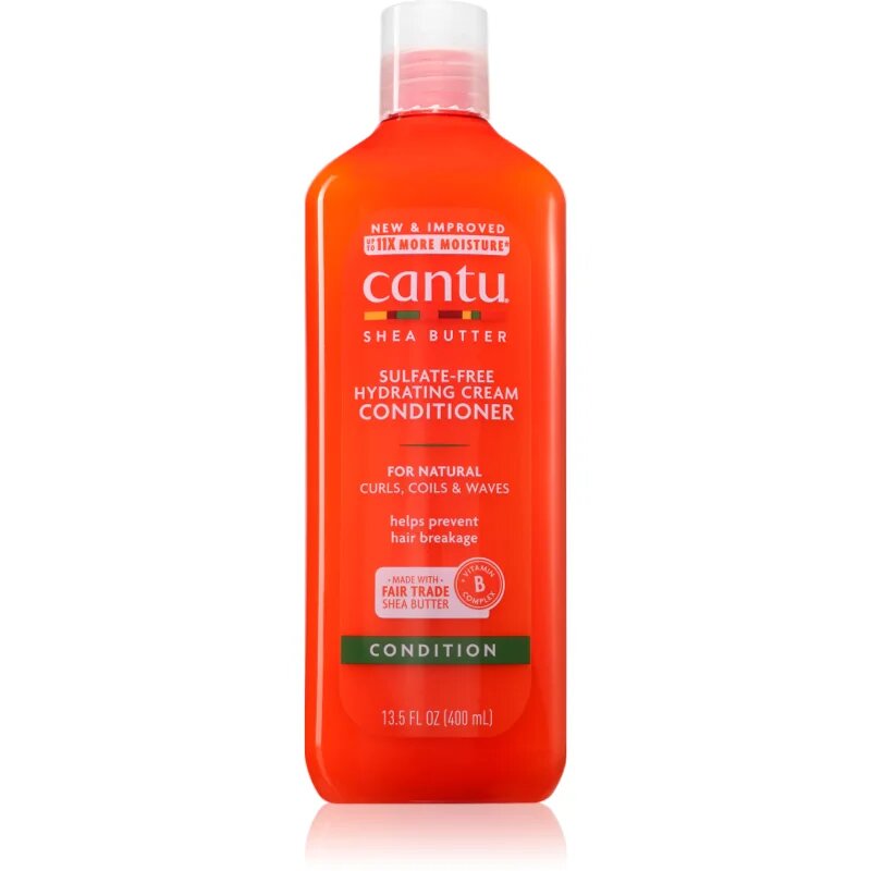 CANTU Shea Butter Hydrating Cream Conditioner krémes hajkondicionáló az intenzív hidratálásért 400 ml