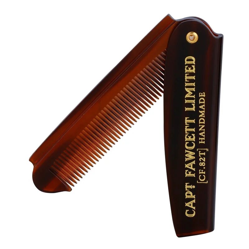 Captain Fawcett Accessories Hordozható fésű szakállhoz (CF.82T) 19.3 cm