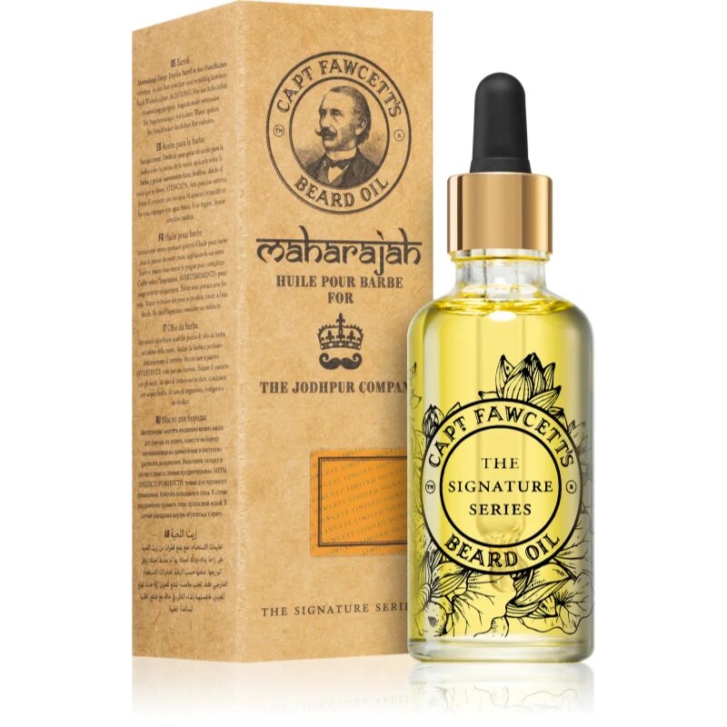 Captain Fawcett Beard Oil Maharajah szakáll olaj uraknak 50 ml