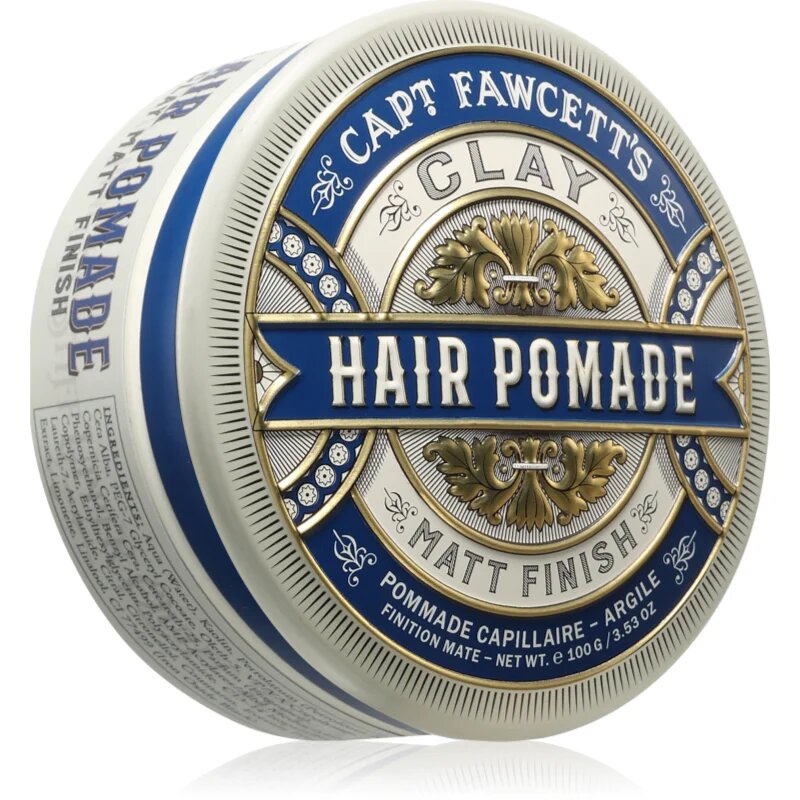 Captain Fawcett Clay Hair Pomade mattító kenőcs a hajra uraknak 100 g