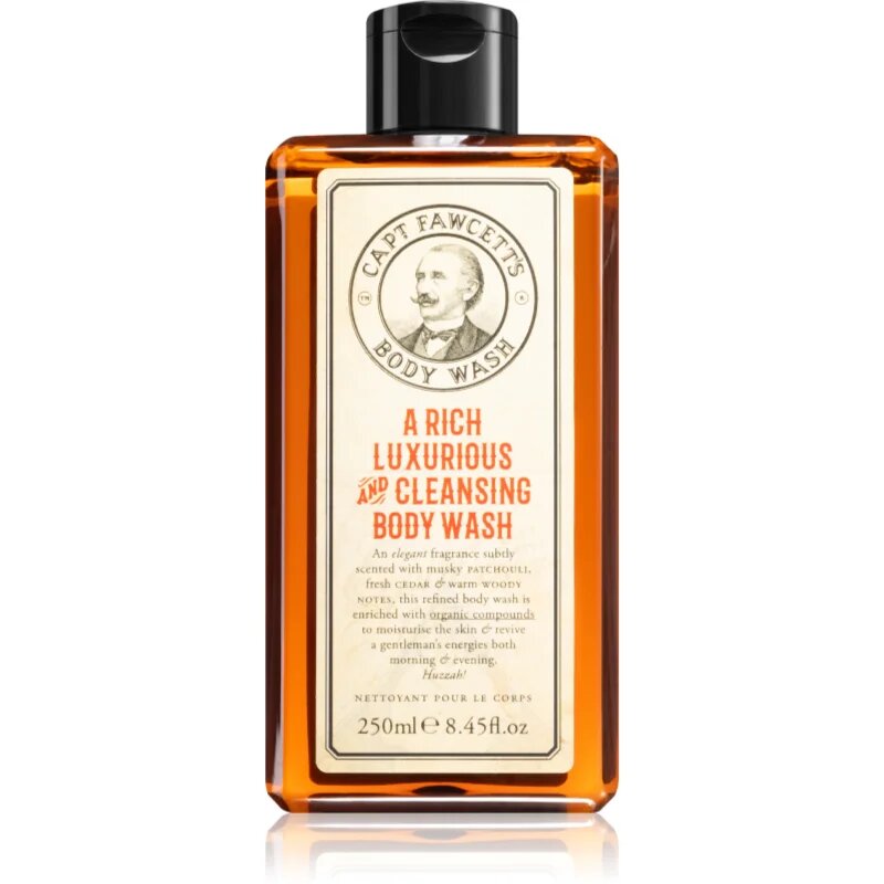 Captain Fawcett Shower Gel Expedition tisztító tusoló gél uraknak 250 ml