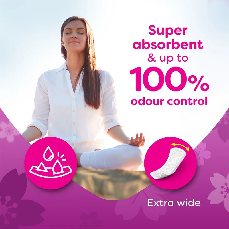 Carefree Plus Large Fresh Scent tisztasági betétek 48 db