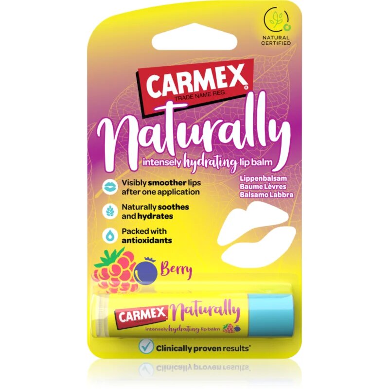 Carmex Naturally Berry hidratáló ajakbalzsam stick 4.25 g
