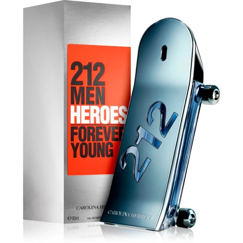 Carolina Herrera 212 Heroes Eau de Toilette uraknak 90 ml