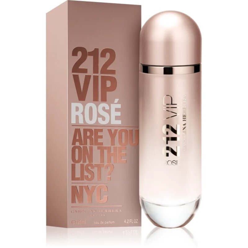 Carolina Herrera 212 VIP Rosé Eau de Parfum hölgyeknek 125 ml