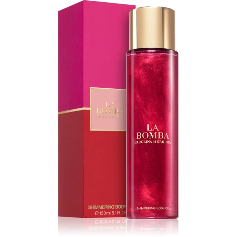 Carolina Herrera La Bomba csillogó olaj testre hölgyeknek 150 ml
