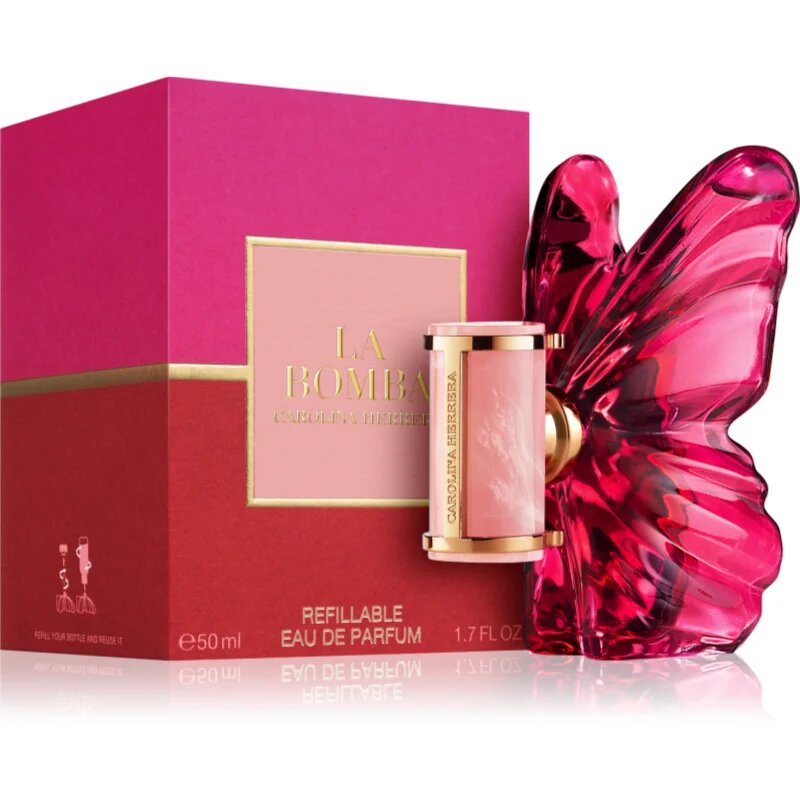 Carolina Herrera La Bomba Eau de Parfum utántölthető hölgyeknek 50 ml