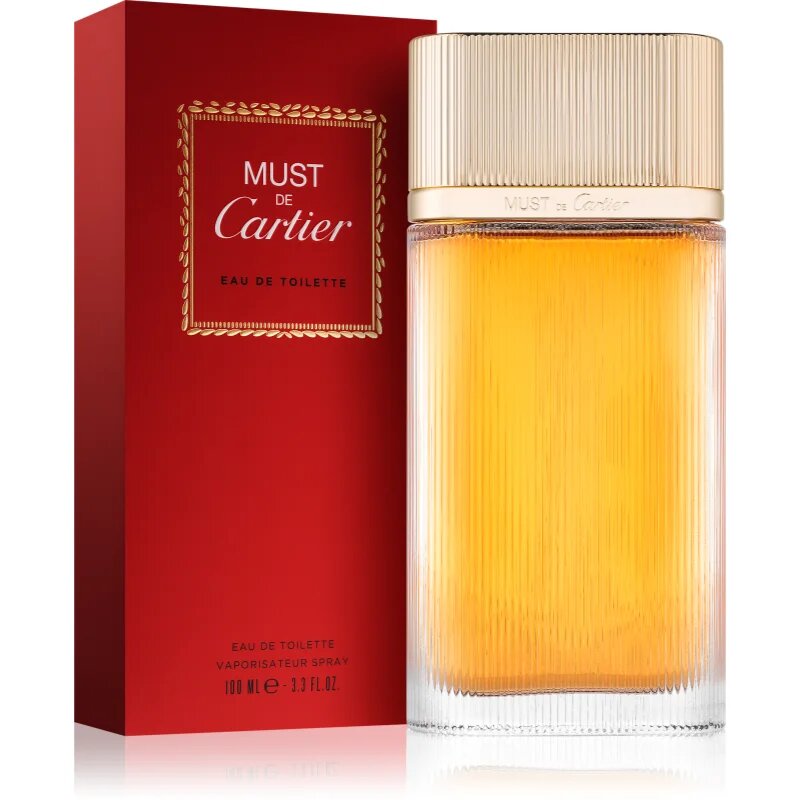 Cartier Must De Eau de Toilette hölgyeknek 100 ml