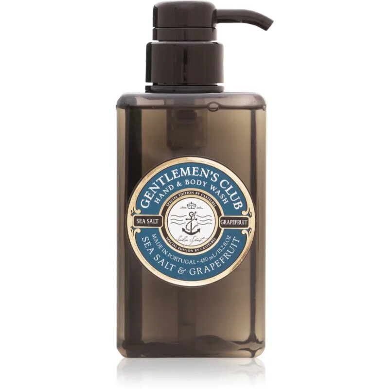 Castelbel Gentlemen's Club Sea Salt & Grapefruit folyékony szappan kézre és testre 450 ml