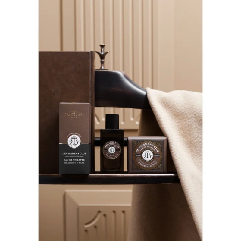 Castelbel Gentlemen's Club Spearmint & Moss luxus bar szappan 24 karátos arannyal 150 g