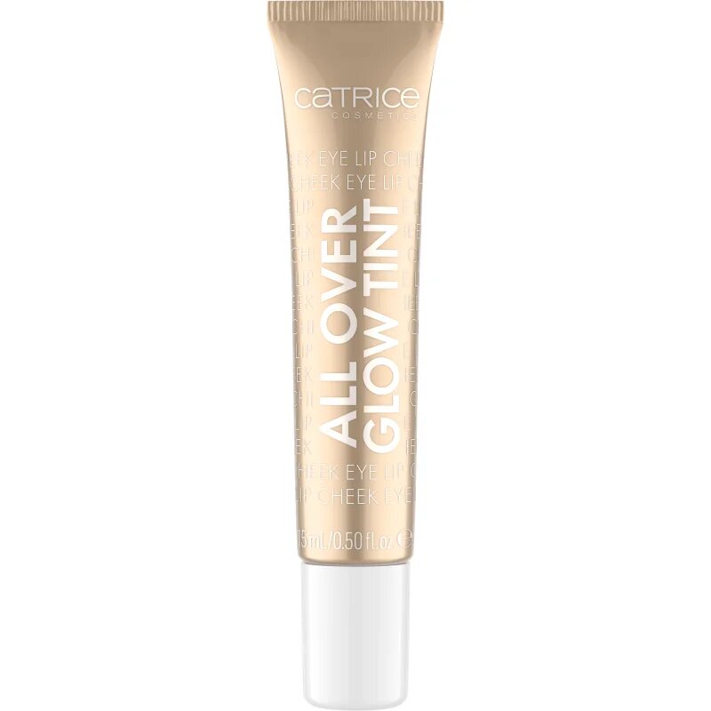 Catrice All Over Glow Tint multifunkcionális smink a szemre az ajkakra és az arcra árnyalat 010 · Beaming Diamond 15 ml