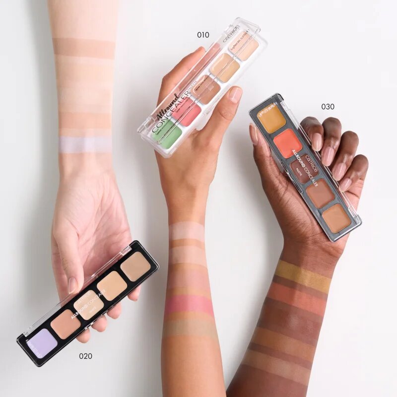 Catrice Allround Concealer korrektor paletta árnyalat 030 Medium Deep 6 g
