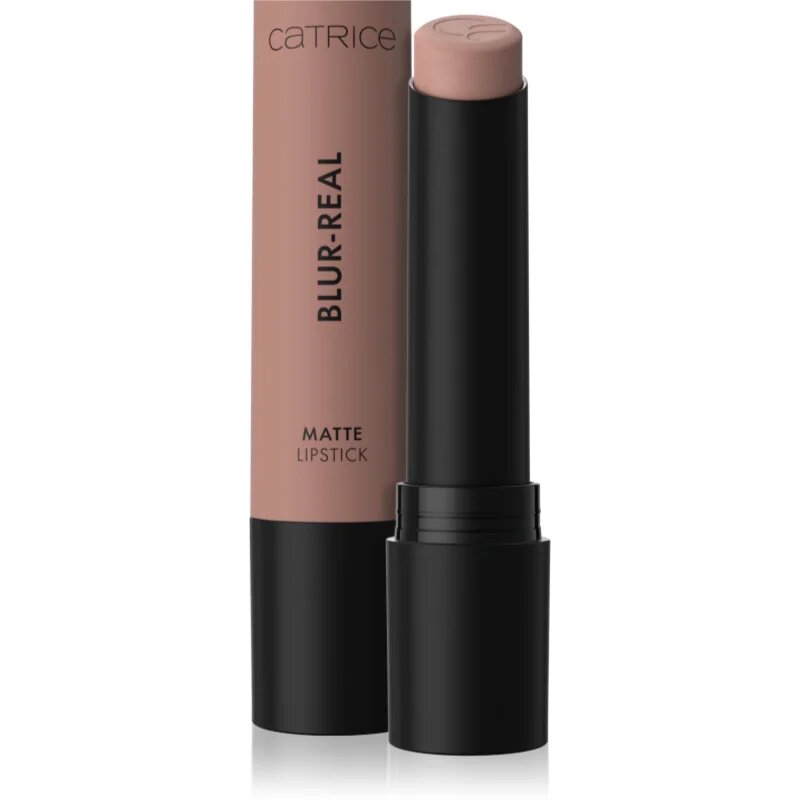 Catrice Blur-Real mattító rúzs elhomályosító hatással árnyalat 030 Whisper Nude 3 g