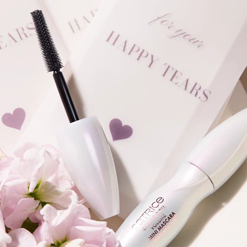 Catrice Brides & Besties Glam & Doll Volume vízálló és tömegnövelő szempillaspirál árnyalat C01 Black 6 ml