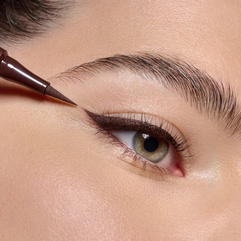 Catrice Calligraph Pro Precise Matt Liner széles applikátorú szemhéjtus vízálló árnyalat 020 Espresso Brown 1 ml