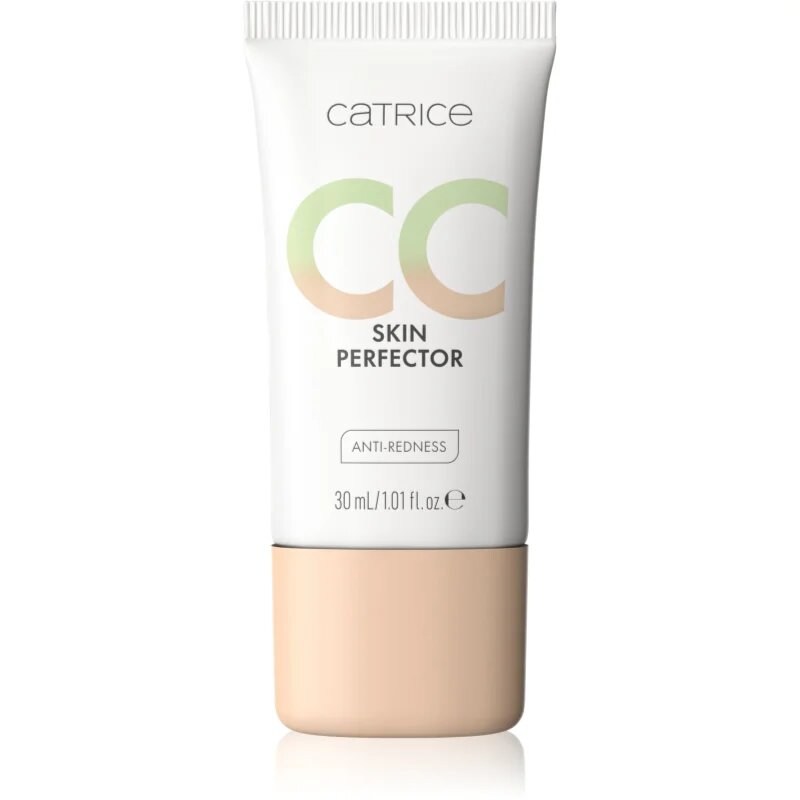 Catrice CC Skin Perfector CC krém a bőr vörössége ellen árnyalat Green Shift Go! 30 ml