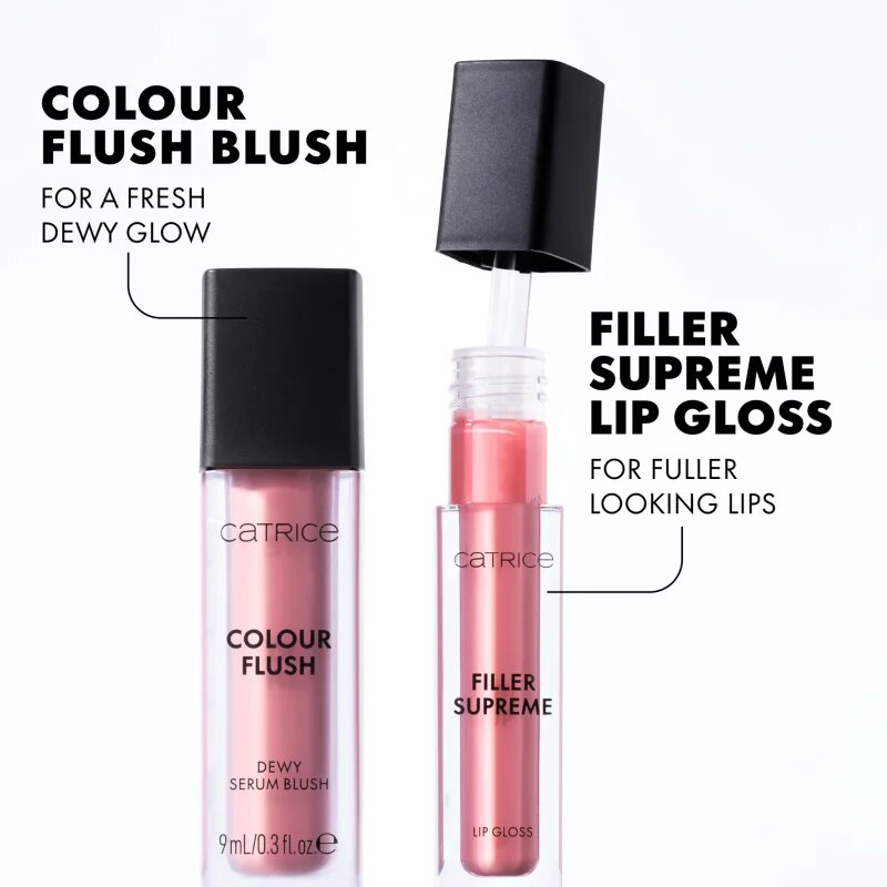 Catrice Colour Flush folyékony arcpirosító élénkítő hatással árnyalat 020 Glowmotion 9 ml