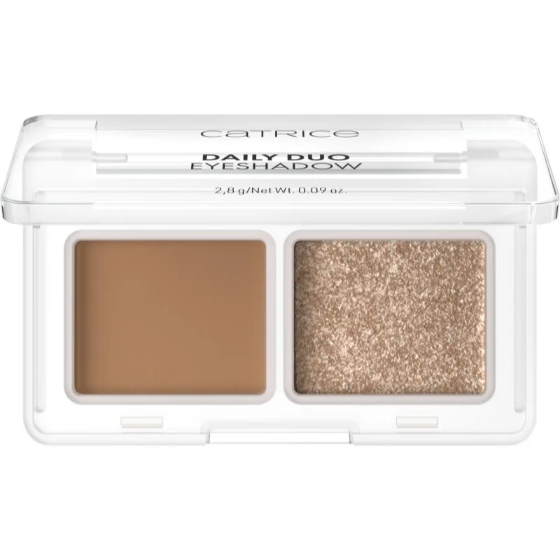 Catrice Daily Duo Eyeshadow duo szemhéjfesték árnyalat 010 Everyday Nude 2.8 g