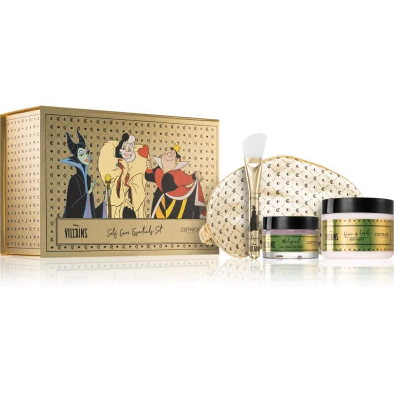 Catrice Disney Villains Self Care Essentials Set ajándékszett arcra és testre