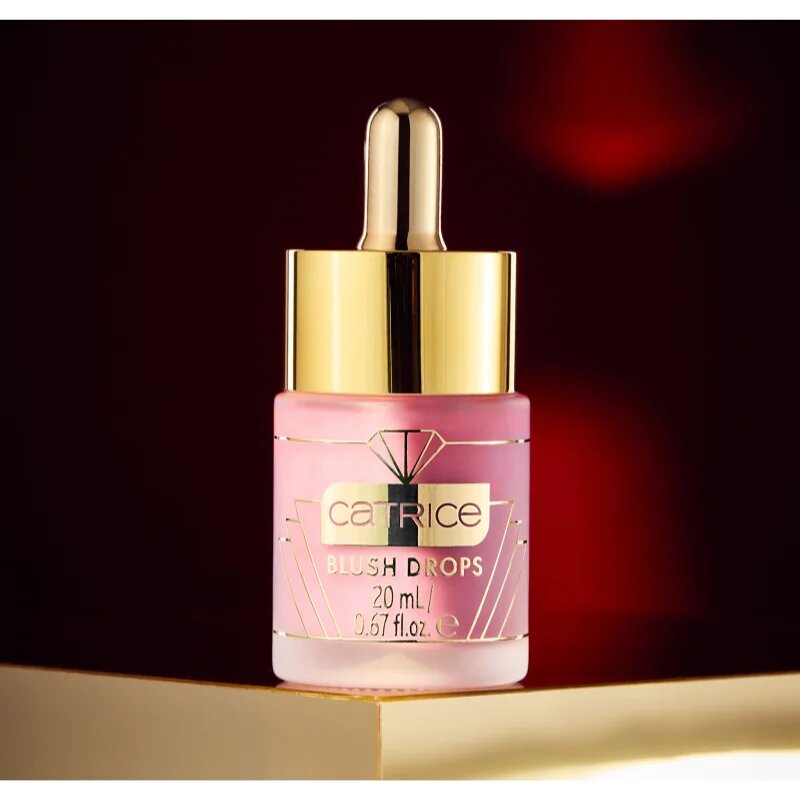 Catrice FESTIVE TREASURES folyékony arcpirosító árnyalat C01 Merry Mauve! 20 ml