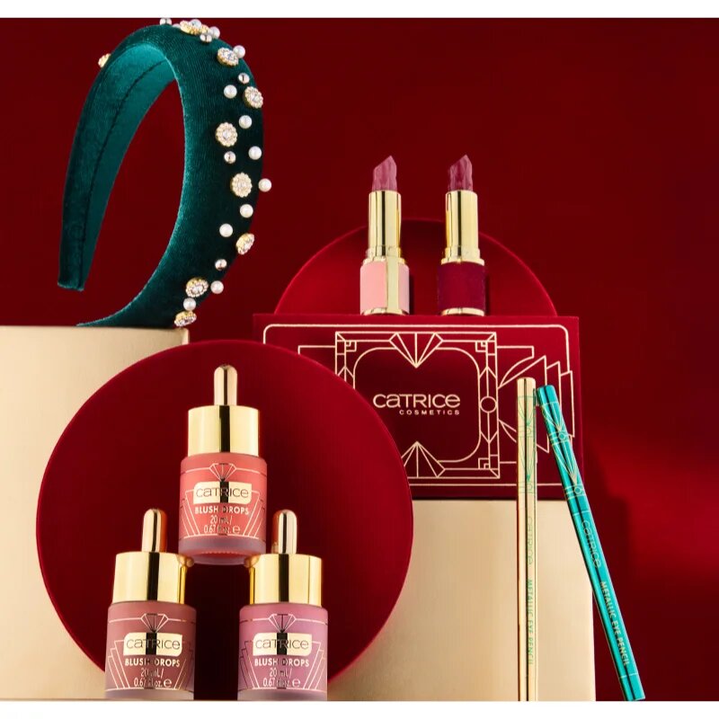 Catrice FESTIVE TREASURES folyékony arcpirosító árnyalat C01 Merry Mauve! 20 ml