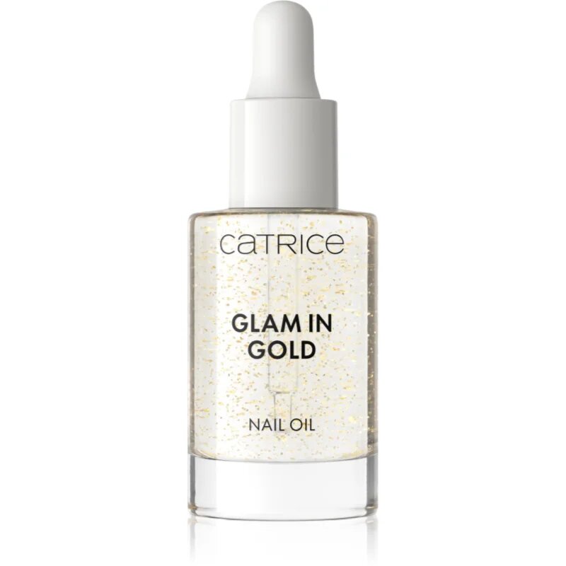 Catrice Glam In Gold Nail Oil tápláló körömolaj 8 ml