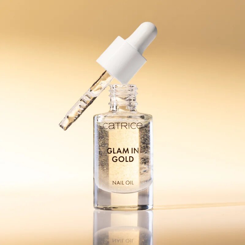 Catrice Glam In Gold Nail Oil tápláló körömolaj 8 ml