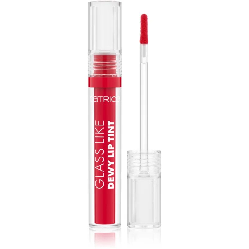 Catrice Glass Like Dewy Lip Tint Magasan pigmentált szájfény hidratáló hatással árnyalat 050 Regrets? Always! 3 ml