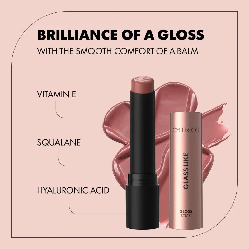 Catrice Glass Like Gloss Stick hidratáló szájfény árnyalat 060 Burnt Kiss 3 g