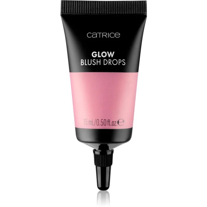 Catrice Glow Blush Drops folyékony arcpirosító árnyalat 020 Barely Rose 15 ml