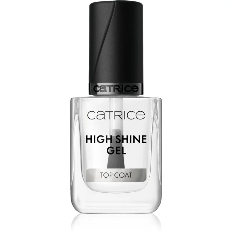 Catrice High Shine Gel Top Coat fedő lakk a körmökre a tökéletes védelemért és intenzív fényért 10.5 ml