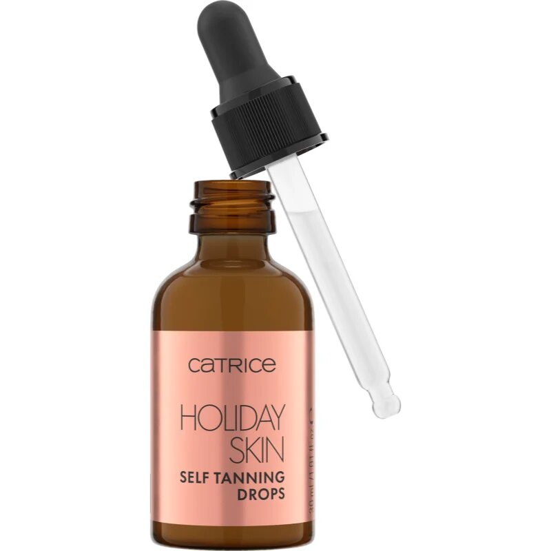 Catrice Holiday Skin önbarnító cseppek az arcra árnyalat 010 Forever Summer Glow 30 ml