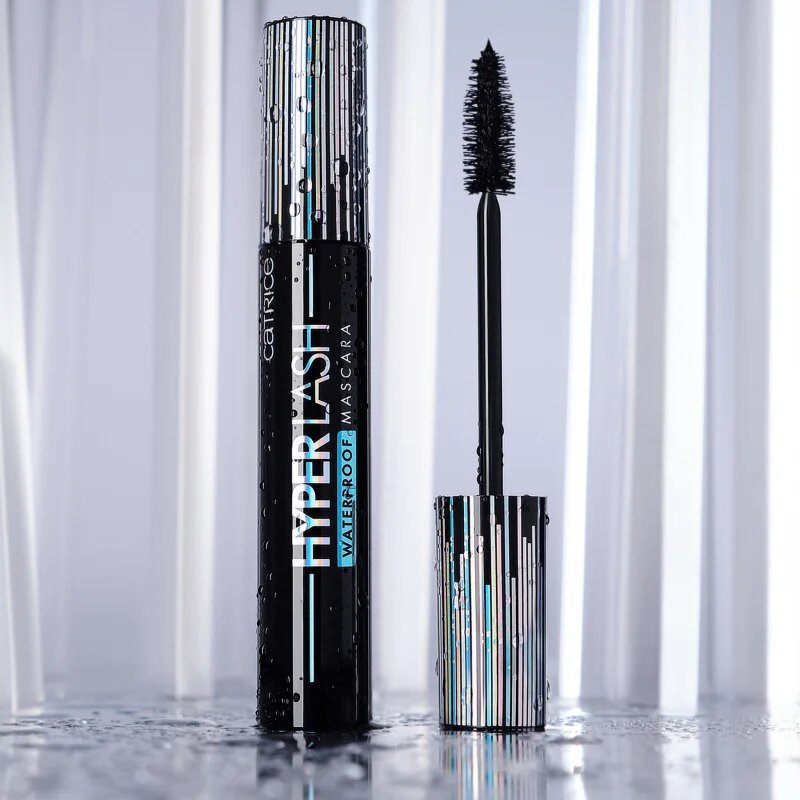 Catrice Hyper Lash Mascara szempillaspirál az extra hosszú pillákért vízálló árnyalat 010 Electric Black 11 ml