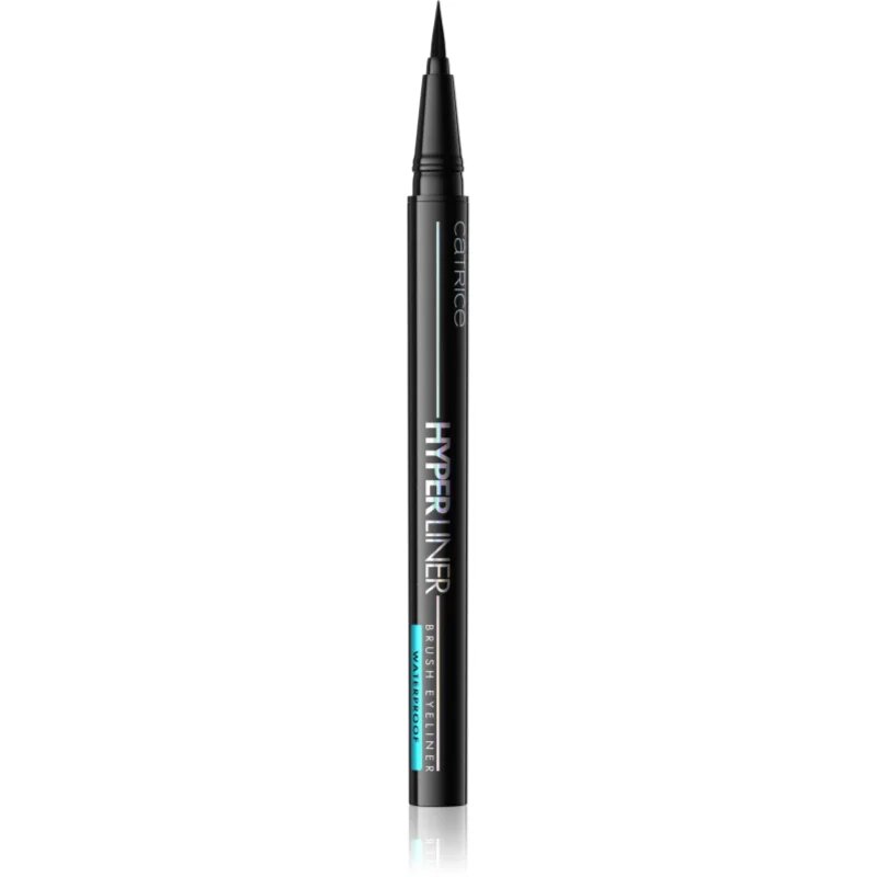 Catrice Hyper Liner Brush Eyeliner tartós vízálló szemhéjtus árnyalat 010 Ever Black 0.52 ml