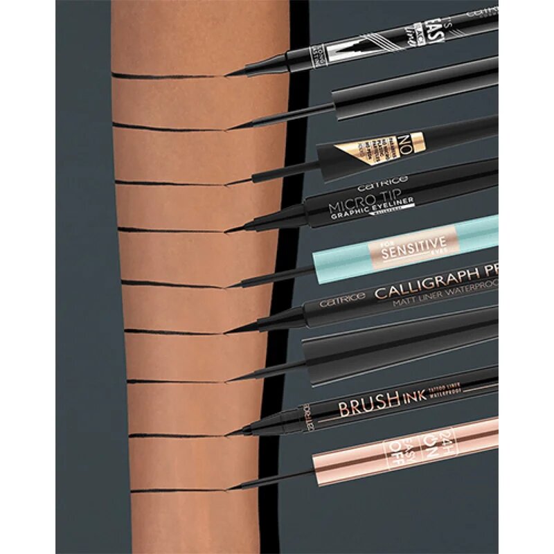 Catrice It's Easy Black Liner szemhéjtus árnyalat 010 BLACKEST BLACK 1 ml