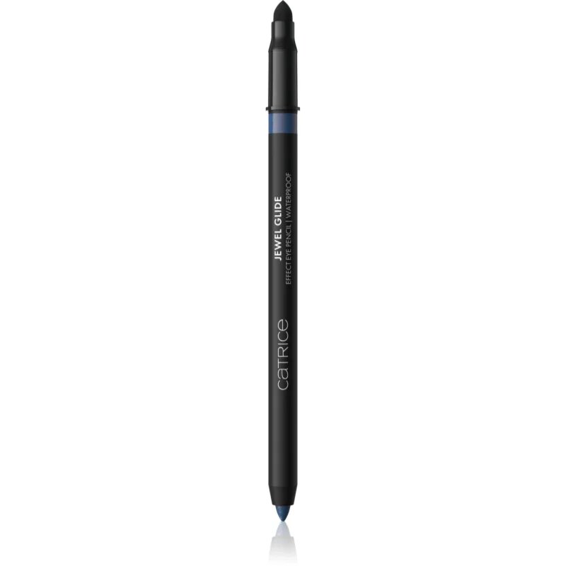 Catrice Jewel Glide Effect Eye Pencil vízálló szemceruza a csillogó fényért árnyalat 030 Midnight Sapphire 1.5 g
