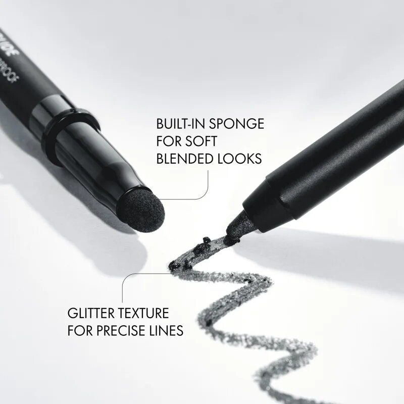 Catrice Jewel Glide Effect Eye Pencil vízálló szemceruza a csillogó fényért árnyalat 050 Ruby Crystals 1.5 g
