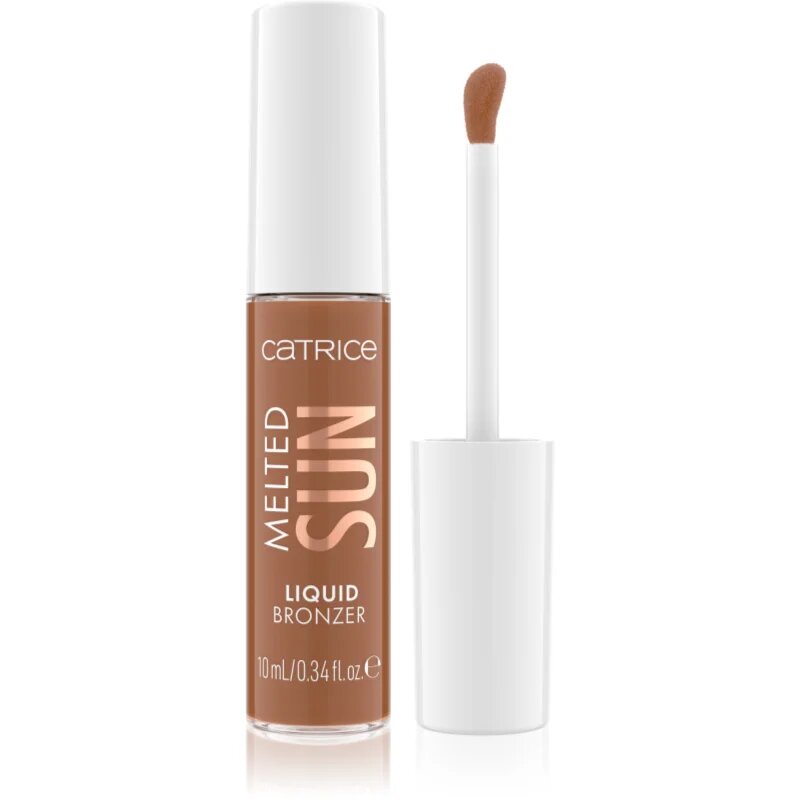 Catrice Melted Sun folyékony bronzosító matt hatással árnyalat 025 Beach Please 10 ml