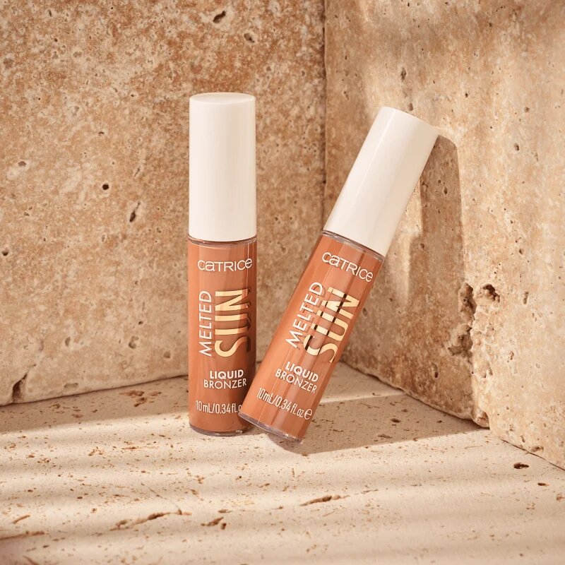 Catrice Melted Sun folyékony bronzosító matt hatással árnyalat 025 Beach Please 10 ml