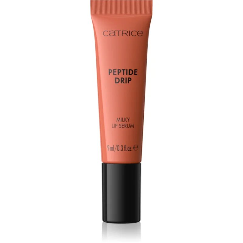 Catrice Peptide Drip Milky Lip Serum tápláló szájfény peptidekkel árnyalat C020 Feelin' Peachy 9 ml