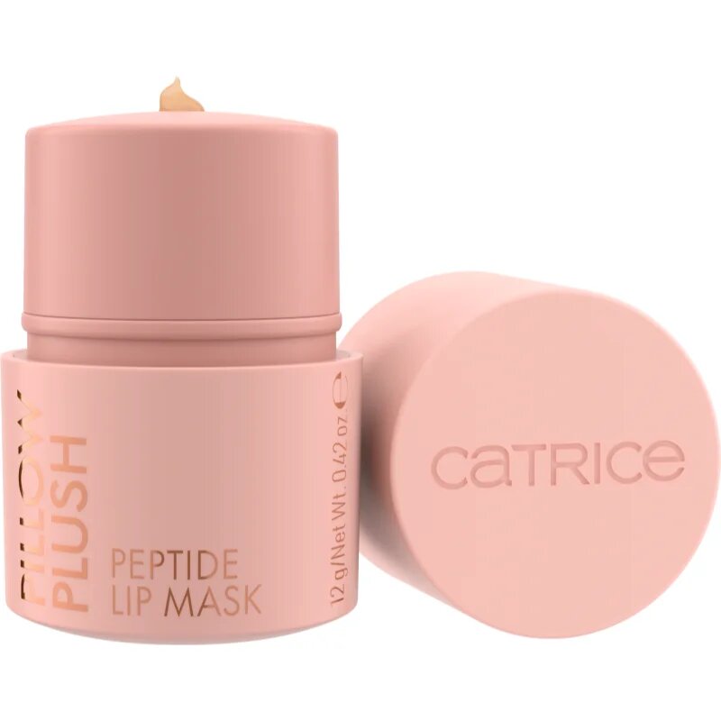 Catrice Pillow Plush Peptide Lip Mask hidratáló maszk az ajkakra peptidekkel árnyalat 010 Pep Talk 12 g