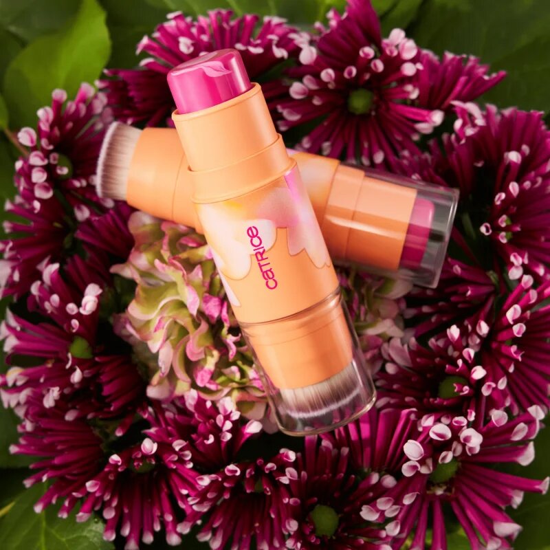 Catrice SEEKING FLOWERS élénkítő arcpirosító stift árnyalat C01 Berrylicious 7 g