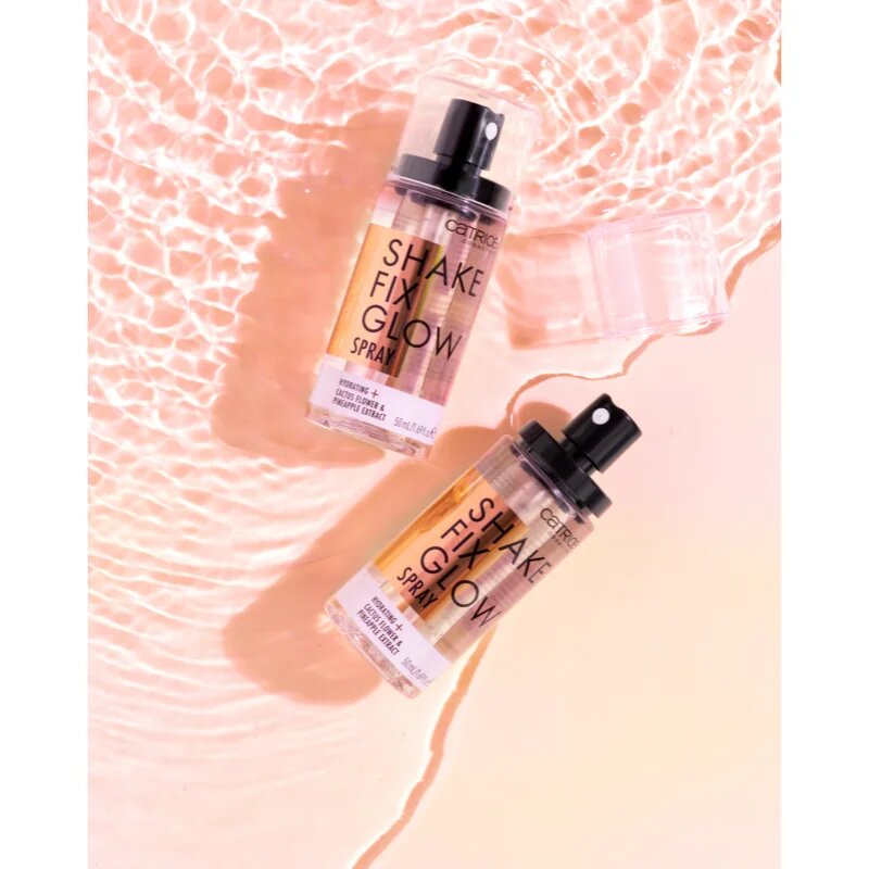 Catrice Shake Fix Glow élénkítő fixáló spray 50 ml