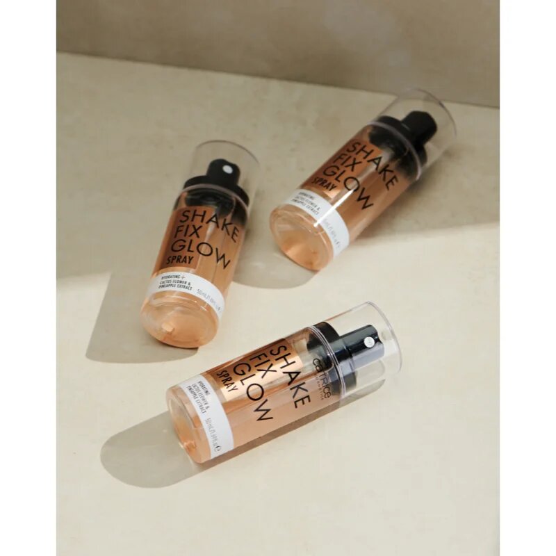 Catrice Shake Fix Glow élénkítő fixáló spray 50 ml